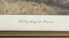 Full Cry through the Homestead