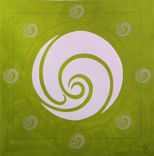 Galaxy - Apple Green