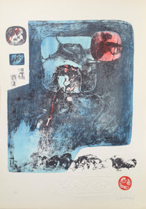 1 from the 10 Horses portfolio Lithograph | Lebadang (aka Hoi),{{product.type}}