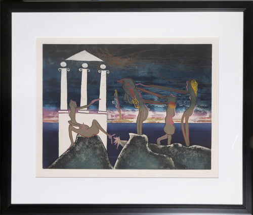 10PM from L'Arc Obscur des Heures Etching | Roberto Matta,{{product.type}}