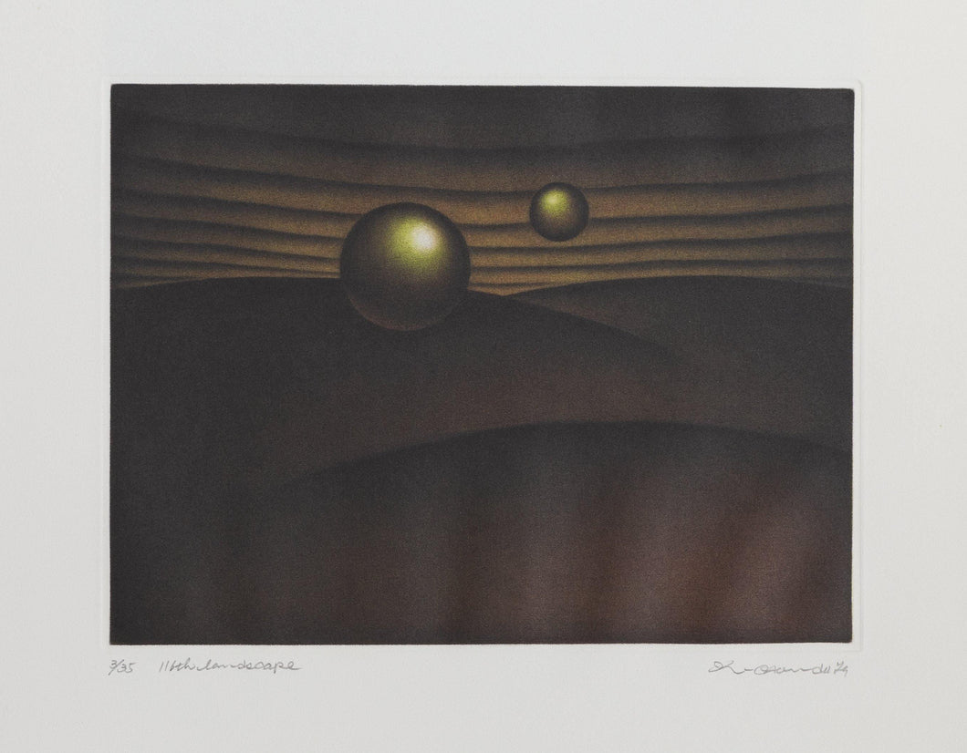 116th Landscape Etching | Kazuhisa Honda,{{product.type}}