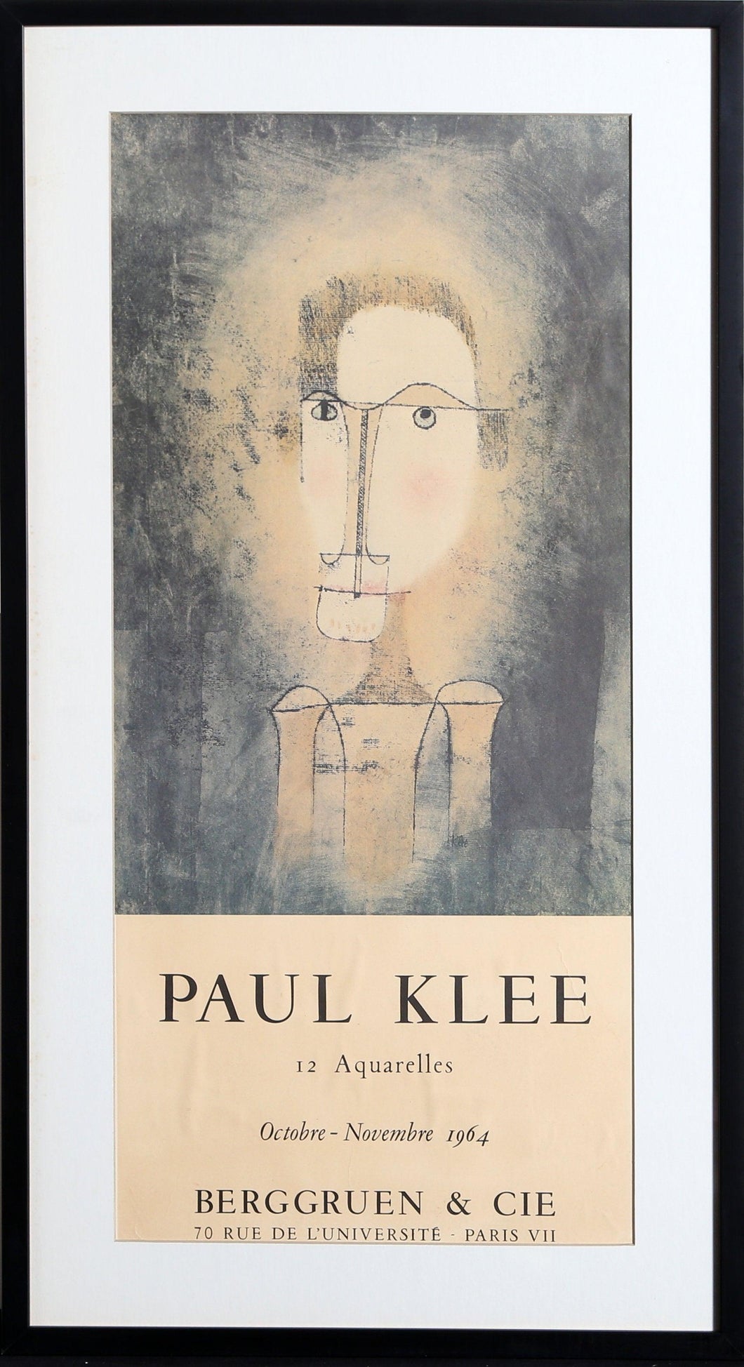 12 Aquarelles at Berggruen & Cie Poster | Paul Klee,{{product.type}}