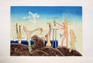 12AM from L'Arc Obscur des Heures Etching | Roberto Matta,{{product.type}}