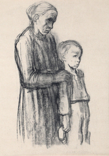 13 - Kindergericht Lithograph | Kathe Kollwitz,{{product.type}}