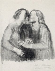 16 - Maria und Elisabeth Lithograph | Kathe Kollwitz,{{product.type}}