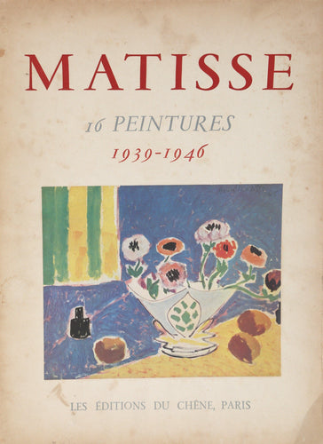 16 Peintures: 1939-1946 Book | Henri Matisse,{{product.type}}