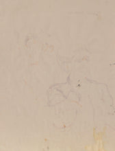 17 - Two Figures, Woman Dabbing Tears Watercolor | Marshall Goodman,{{product.type}}