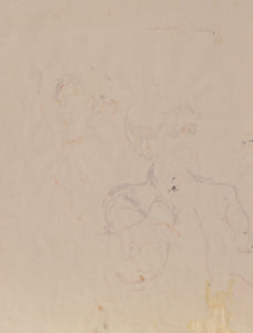 17 - Two Figures, Woman Dabbing Tears Watercolor | Marshall Goodman,{{product.type}}
