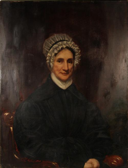 18th Century Woman Oil | Unknown Artist,{{product.type}}