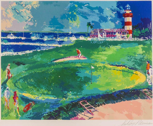 18th Hole Harbortown Screenprint | LeRoy Neiman,{{product.type}}