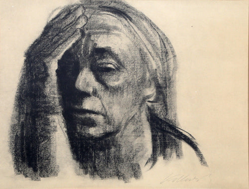 19 - Selbstbildnis Lithograph | Kathe Kollwitz,{{product.type}}