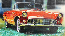 1956 Ford Thunderbird Oil | John McCormick,{{product.type}}