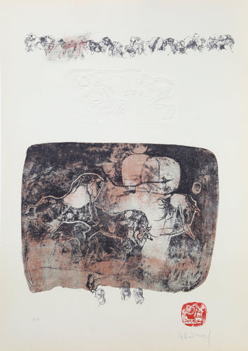2 from the 10 Horses portfolio Lithograph | Lebadang (aka Hoi),{{product.type}}