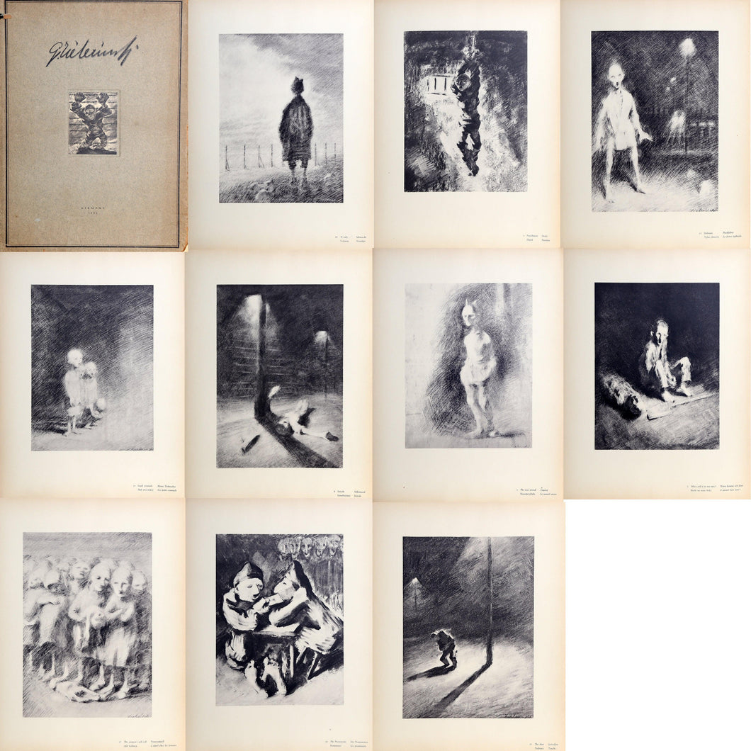 24 Drawings From The Concentration Camps in Germany Lithograph | George Zielezinski,{{product.type}}