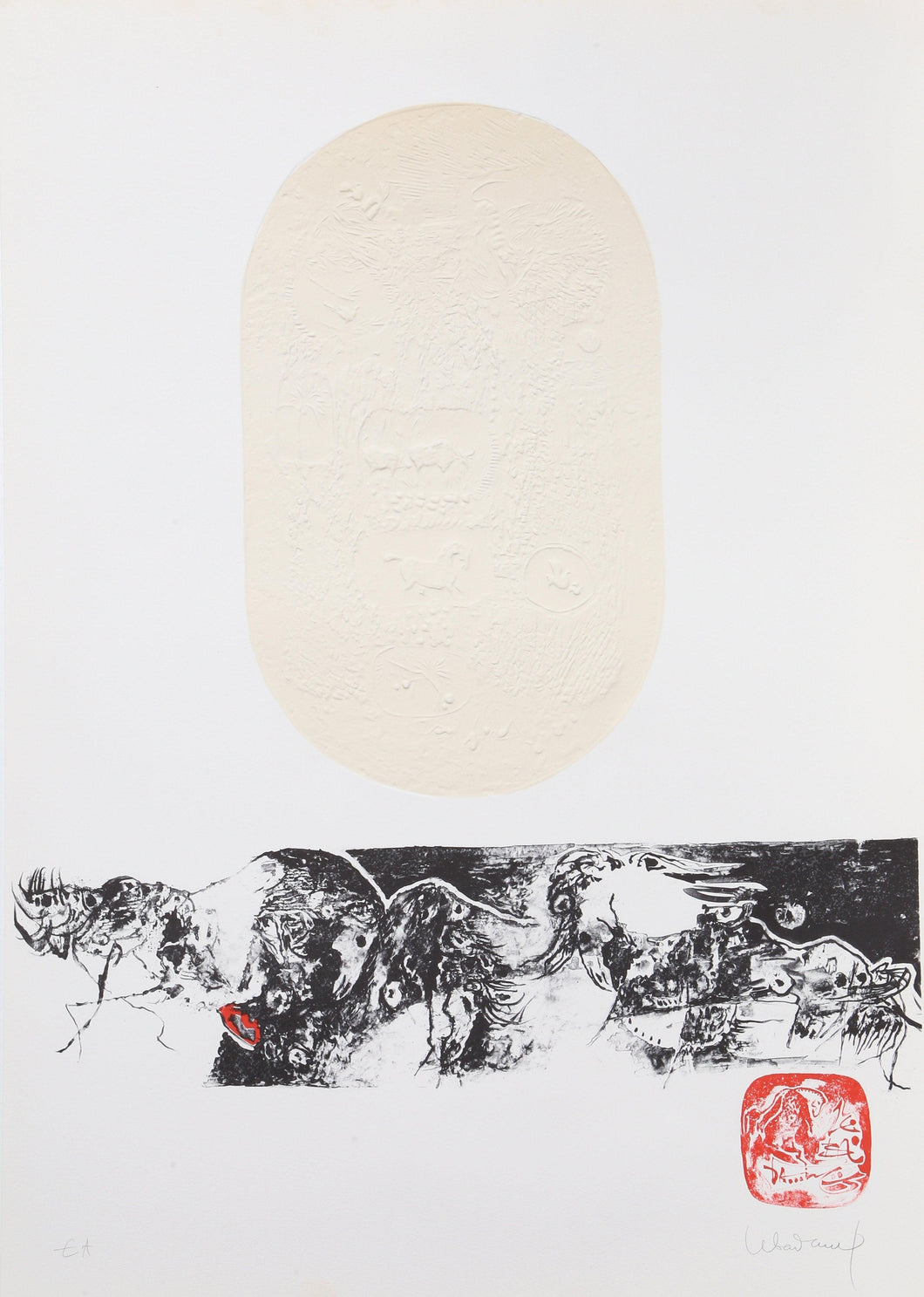 3 from the 10 Horses portfolio Lithograph | Lebadang (aka Hoi),{{product.type}}
