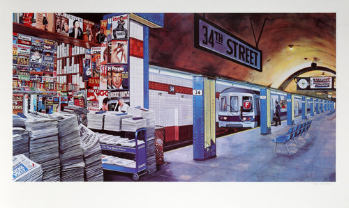 34th Street Screenprint | Ken Keeley,{{product.type}}