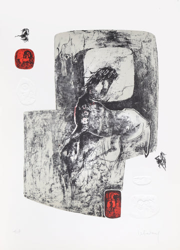 4 from the 10 Horses portfolio Lithograph | Lebadang (aka Hoi),{{product.type}}
