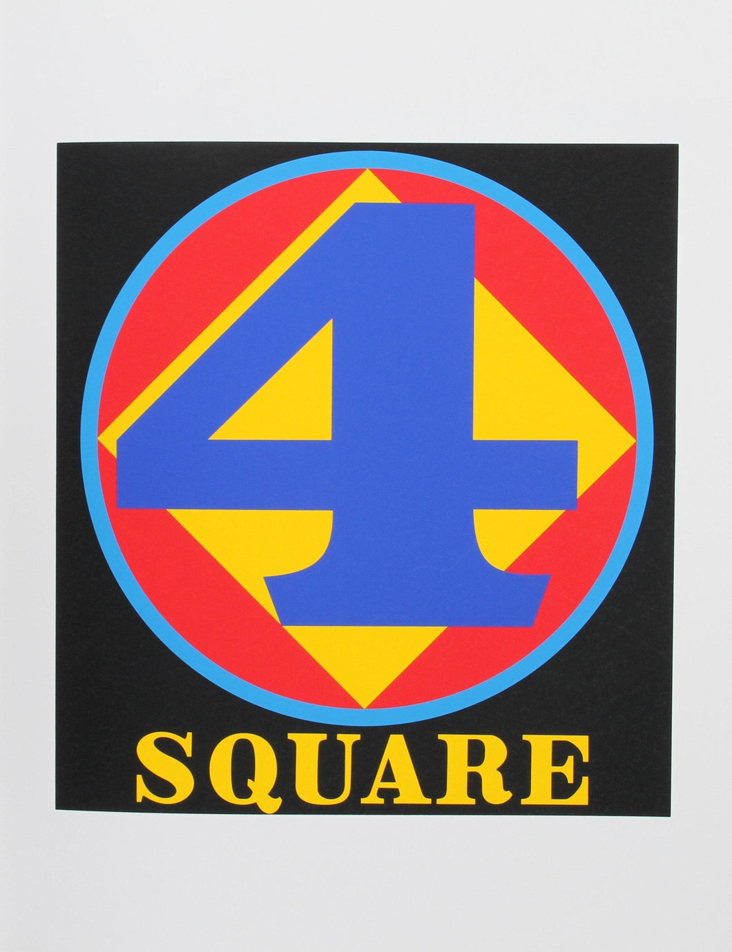 4 Square from the American Dream Portfolio Screenprint | Robert Indiana,{{product.type}}