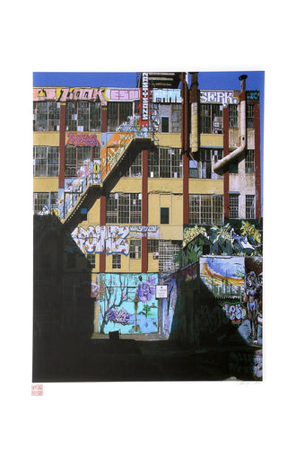 5 Pointz Staircase, Queens from the Graffiti Series Digital | Jonathan Singer,{{product.type}}
