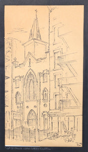 50th Street Church Ink | Charles Blaze Vukovich,{{product.type}}
