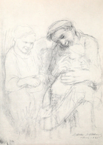 6 - Familie Lithograph | Kathe Kollwitz,{{product.type}}