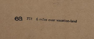 6 Miles over Vacation-land from General Dynamic F.U.N. Portfolio Lithograph | Eduardo Paolozzi,{{product.type}}