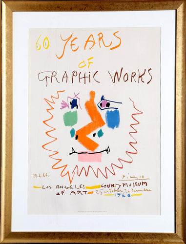 60 Years of Graphic Works: Los Angeles County Museum Lithograph | Pablo Picasso,{{product.type}}