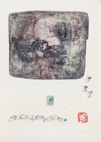 9 from the 10 Horses portfolio Lithograph | Lebadang (aka Hoi),{{product.type}}