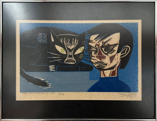 Conflicto Entre Gato y Niño