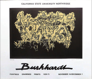 Requiem For Cal State Lithograph | Hans Burkhardt,{{product.type}}