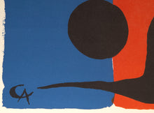 Composition in Red and Blue