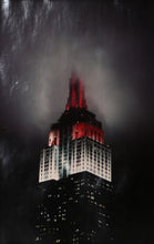 NYC Empire State Building in Fog