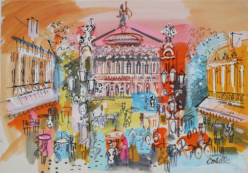 City Plaza Acrylic | Charles Cobelle,{{product.type}}