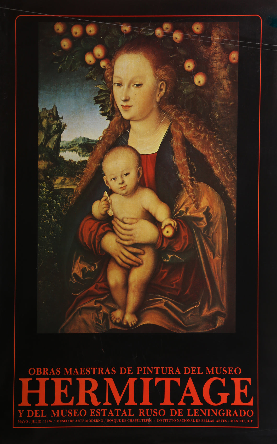 Masterpieces from the Hermitage and the Russian State Museum in Lenningrad Poster | Lucas Cranach,{{product.type}}