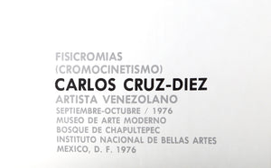 Fisicromías Poster | Carlos Cruz-Diez,{{product.type}}