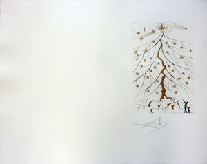 Star of Bethlehem Christmas Card Etching | Salvador Dalí,{{product.type}}