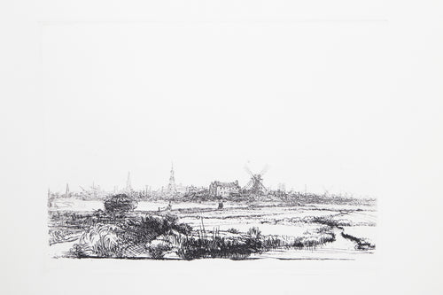 View of Amsterdam from the Northwest