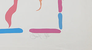 Pastel Flowers Screenprint | Frank Gallo,{{product.type}}