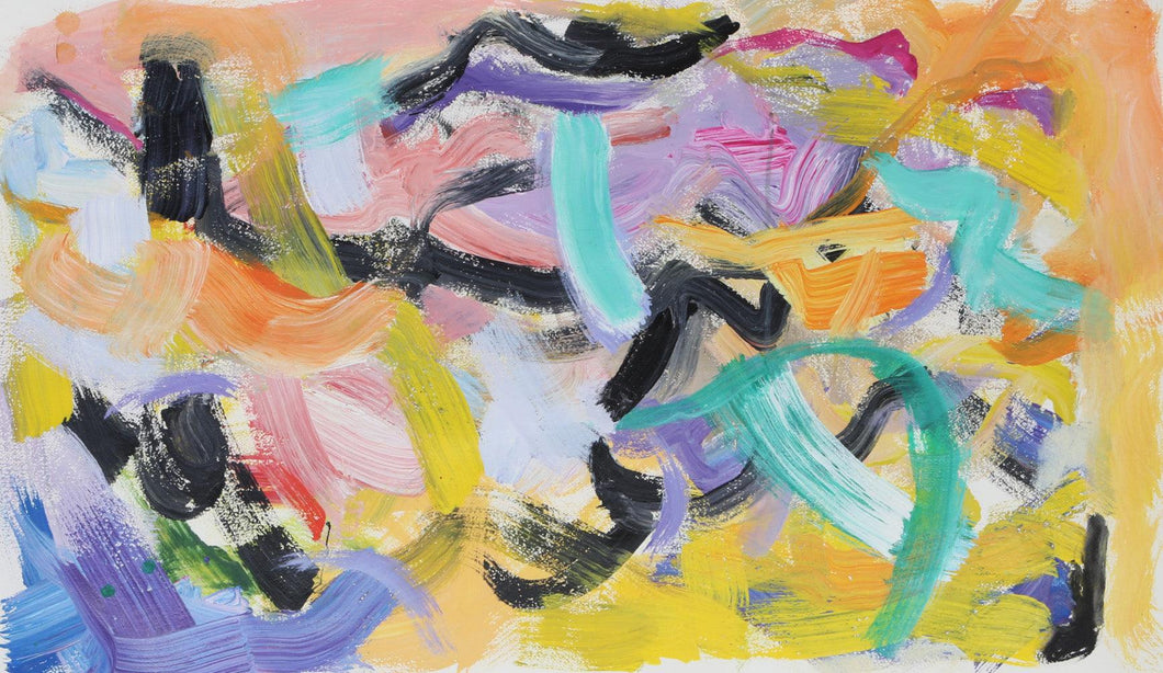 Abstract acrylic on paper Acrylic | Isabel Gamerov,{{product.type}}