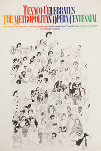 Met Opera Centennial Poster