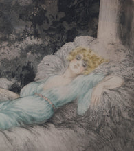 Sleeping Beauty, La Belle Au Bois Dormant Etching | Louis Icart,{{product.type}}