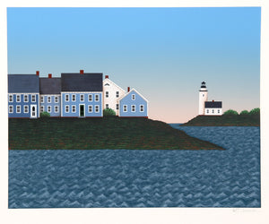 Town and Lighthouse