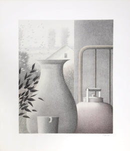 Interior with Cup and Kettle Lithograph | Robert Kipniss,{{product.type}}