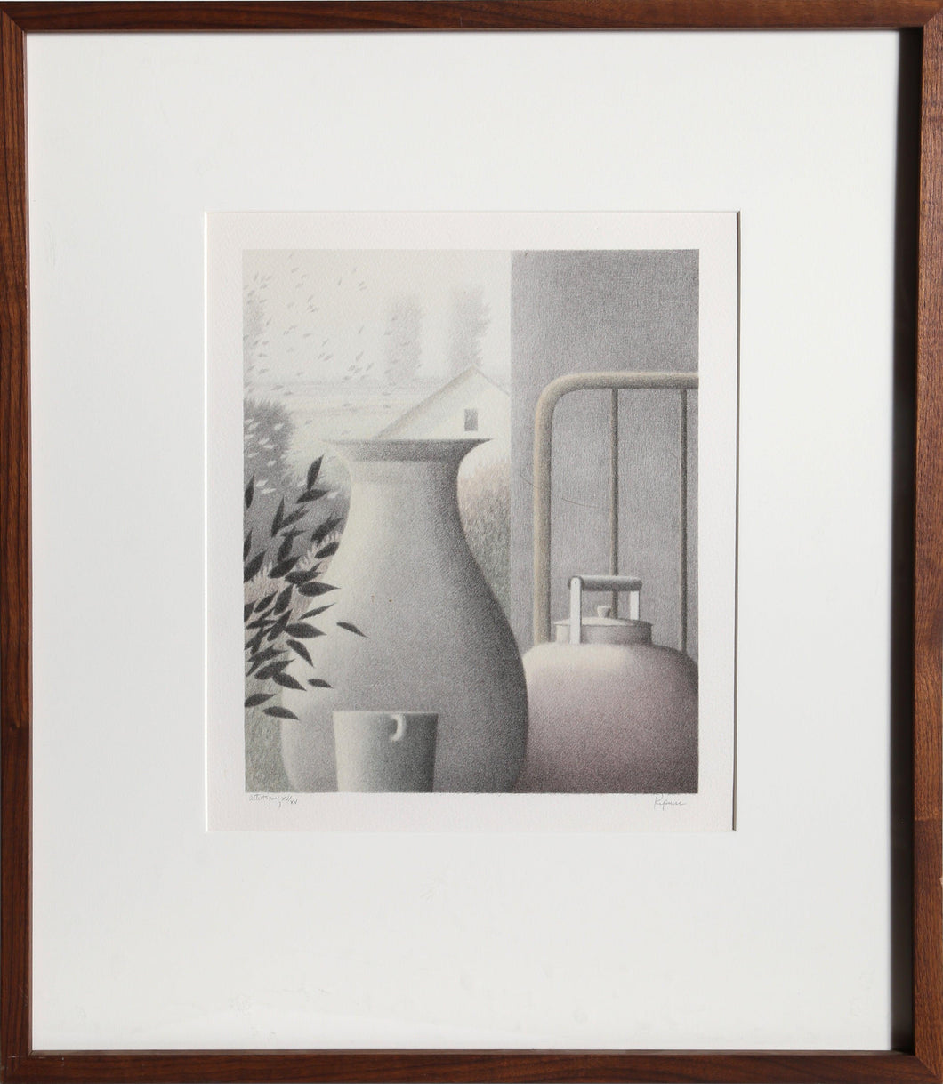 Interior with Cup and Kettle Lithograph | Robert Kipniss,{{product.type}}