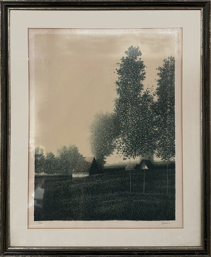 Untitled (Farm with Trees)