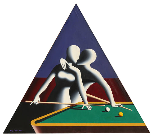 Long Shot Oil | Mark Kostabi,{{product.type}}