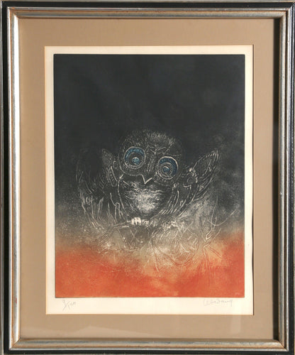Owl Etching | Lebadang (aka Hoi),{{product.type}}
