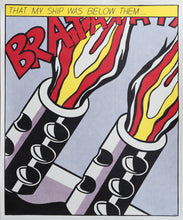 As I Opened Fire 3 Lithograph | Roy Lichtenstein,{{product.type}}