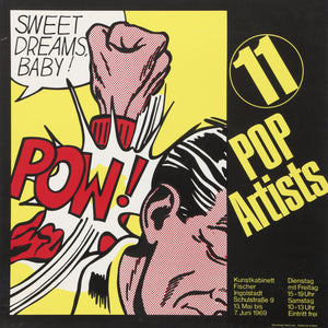 Exhibition Poster: Pop Artist