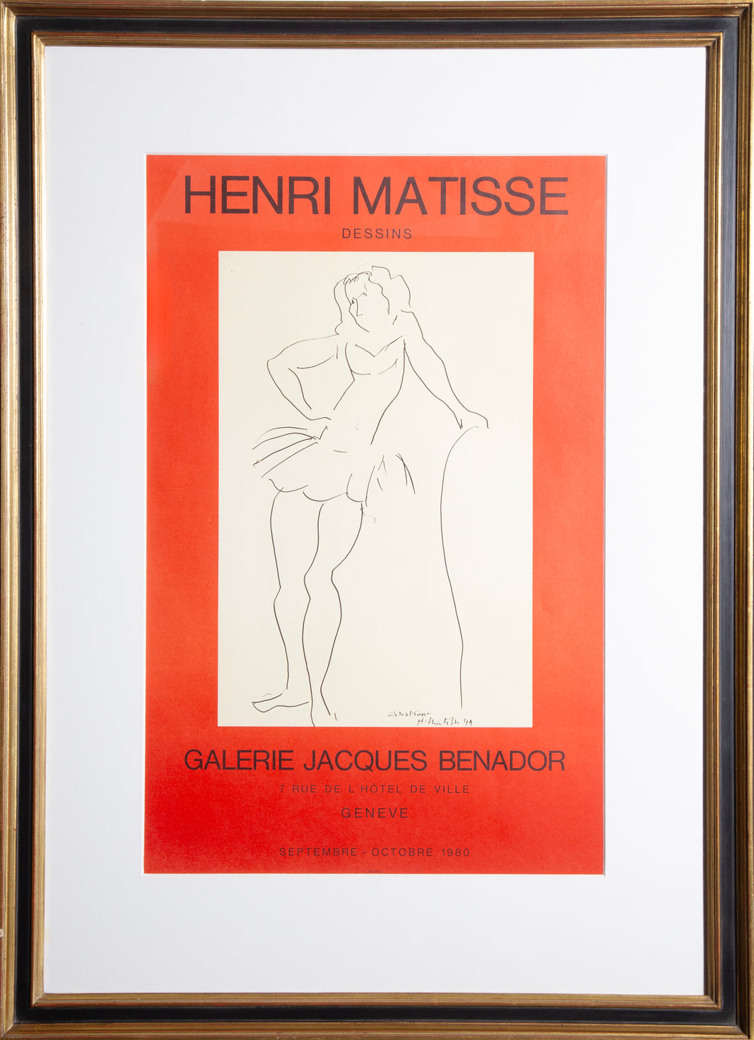 Exhibition Poster: Jacques Benador Gallery